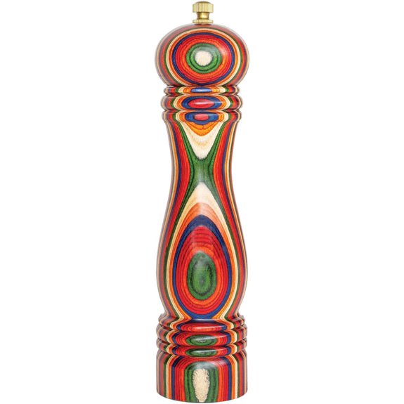 Baltique Marrakesh Pepper Grinder (8-Inch Wooden Mill)