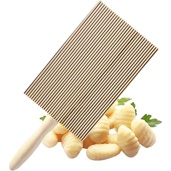 Wooden Gnocchi and Pasta Rolling Board