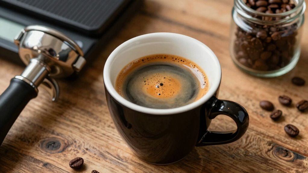 adjust grind tamp temperature