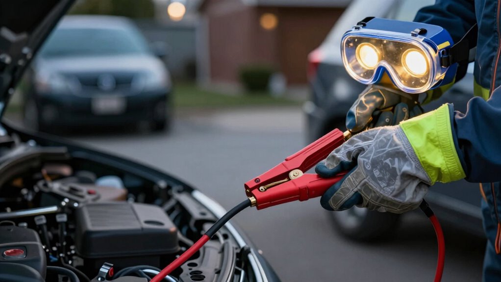 avoid battery jump start mistakes