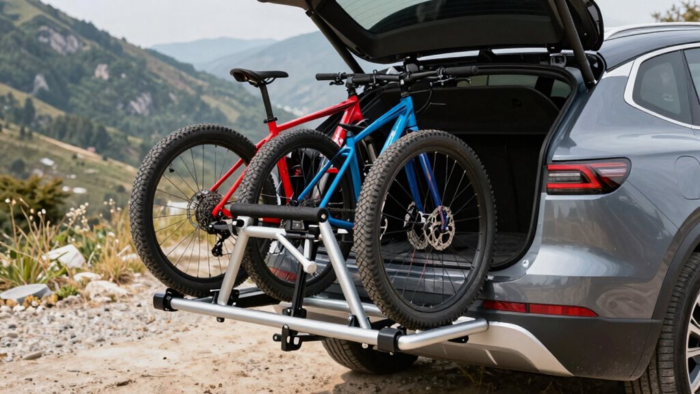 bike rack compatibility and security
