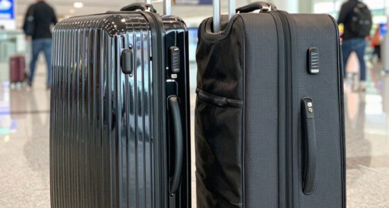 choosing luggage material carefully