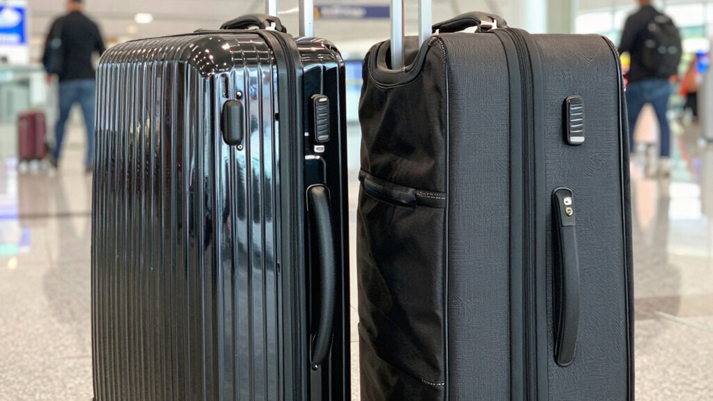 choosing luggage material carefully