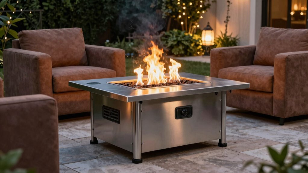choosing safe stylish gas fire pit