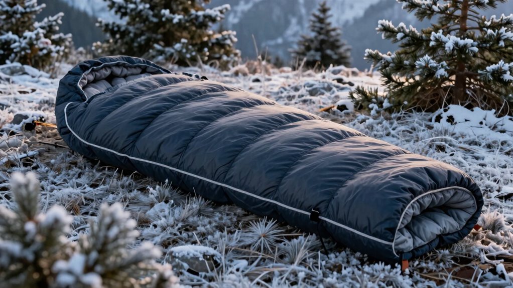 cold weather sleeping bag selection