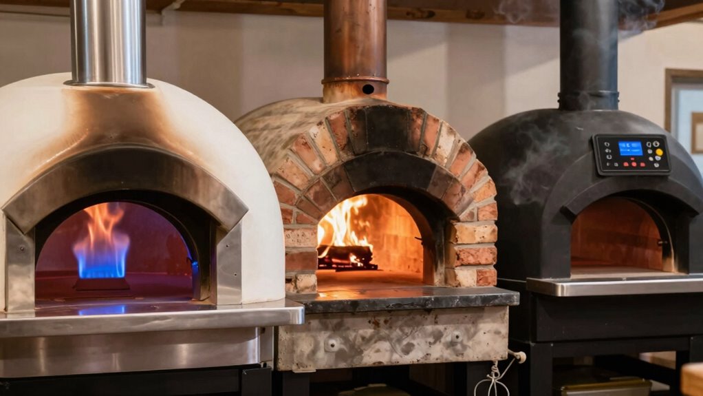 compare pizza oven types