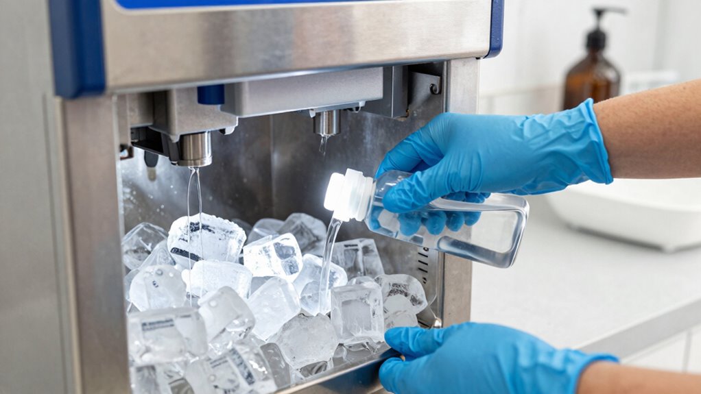 descale rinse sanitize regularly