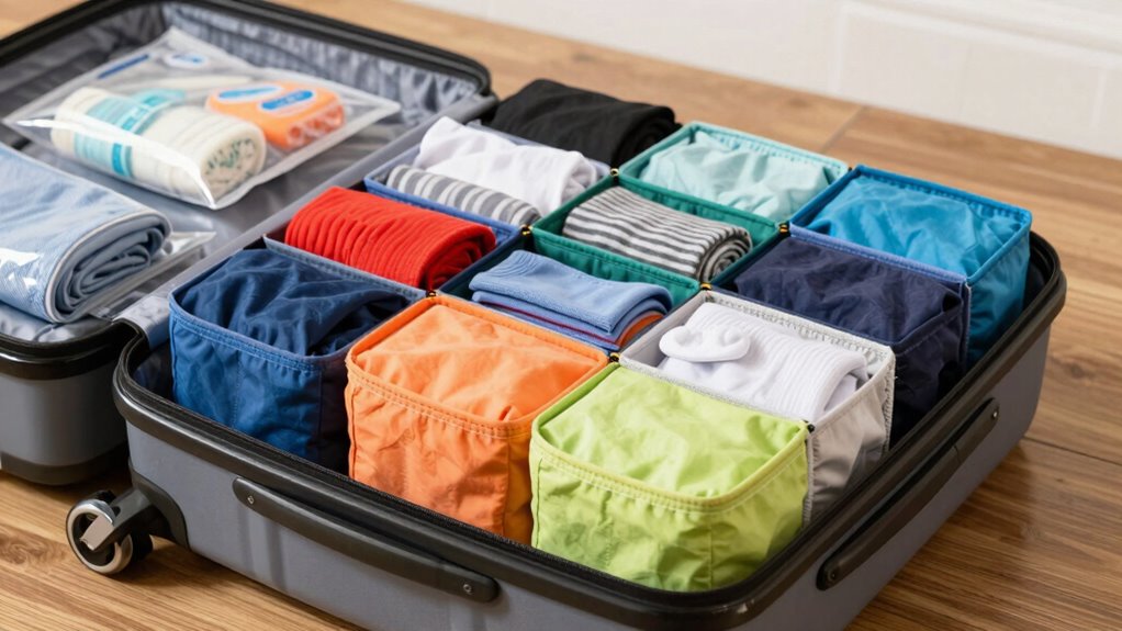 efficient packing and organization