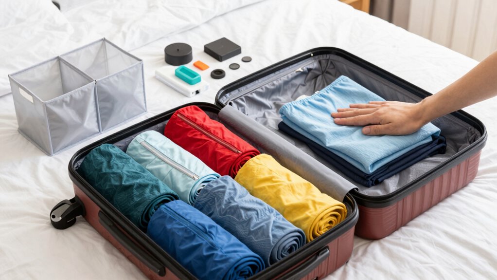 efficient packing and organization