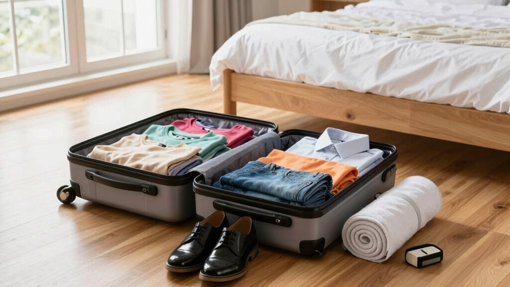 efficient packing without sitting
