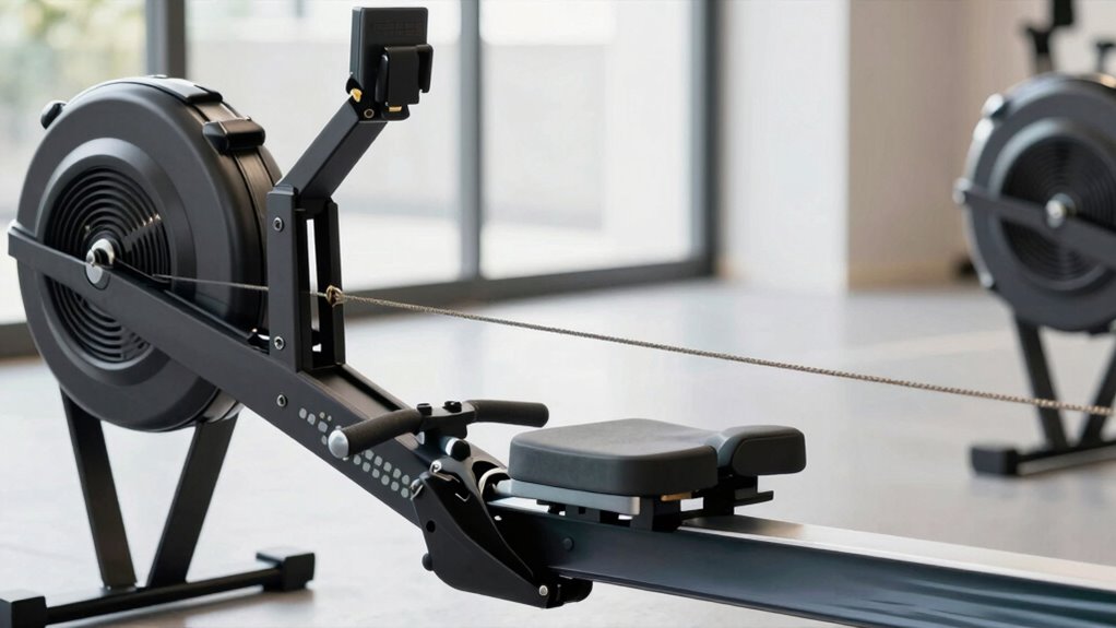 ergonomic smooth rowing performance