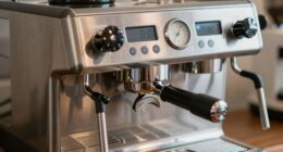 espresso machine power details