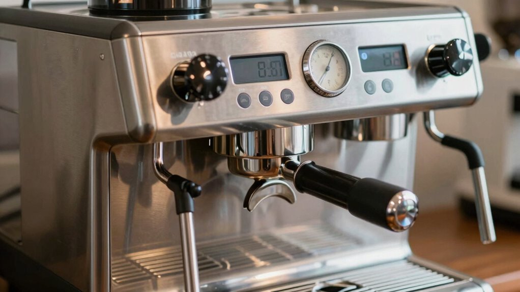 espresso machine power details