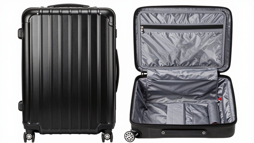 flexible softside luggage capacity