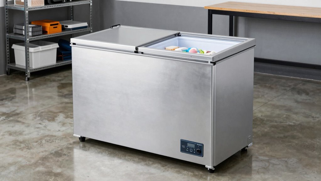 garage freezer selection tips