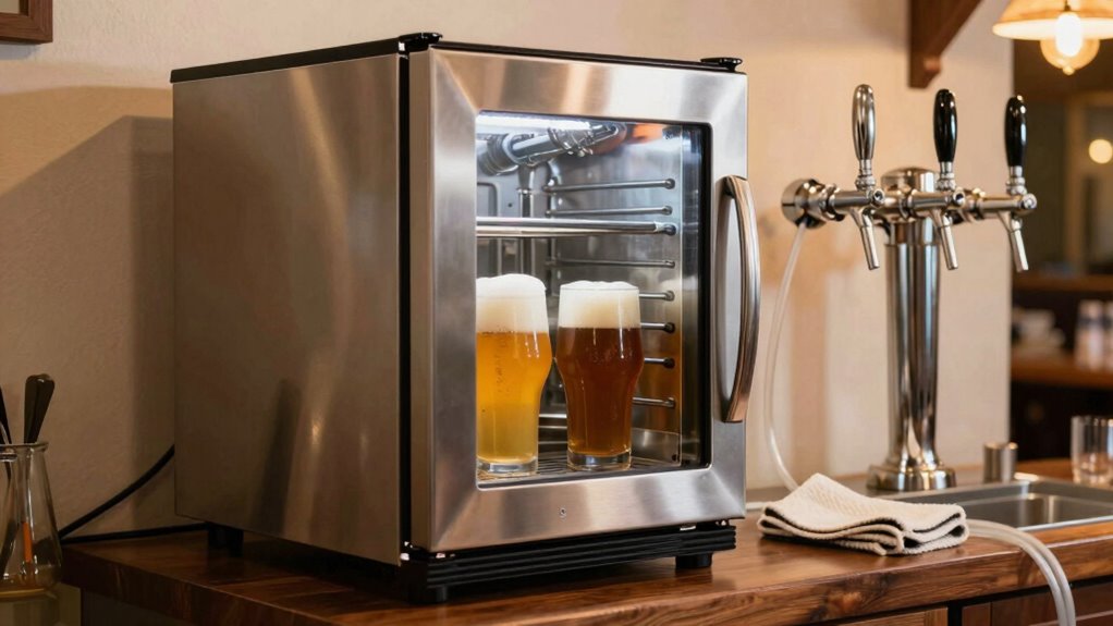 home brew draft storage