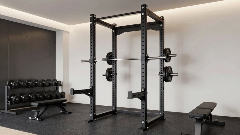 key home gym power rack factors