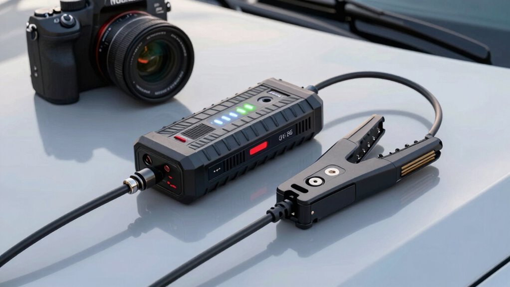 key jump starter factors