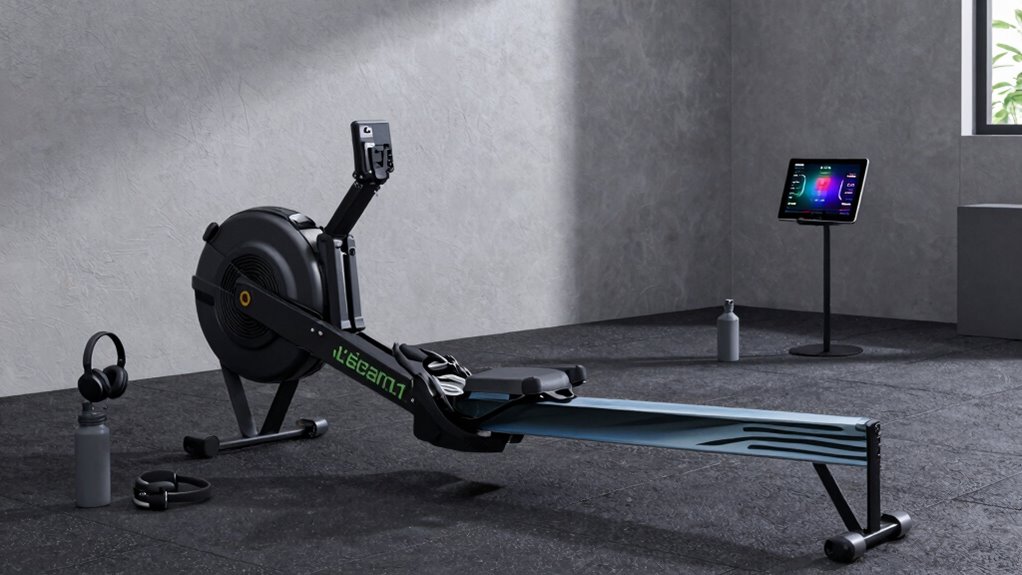 key rowing machine features