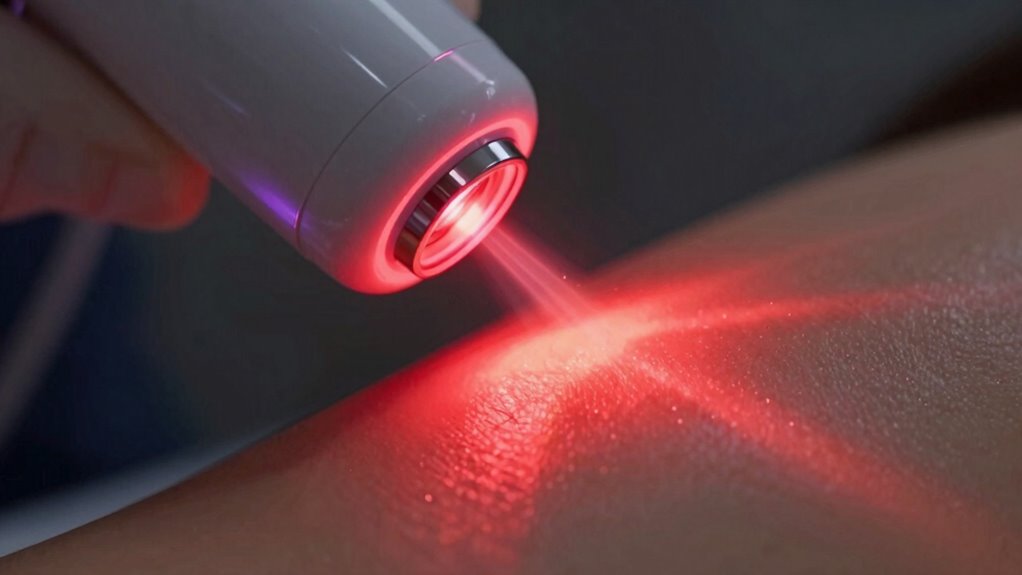 light absorption stimulates healing