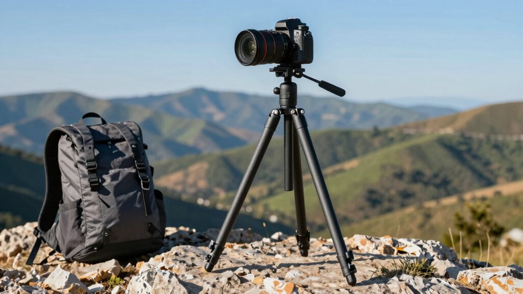 lightweight adjustable stable tripod