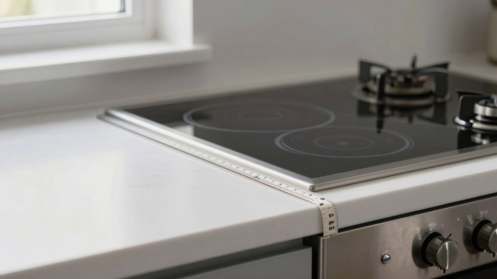 measure kitchen space accurately