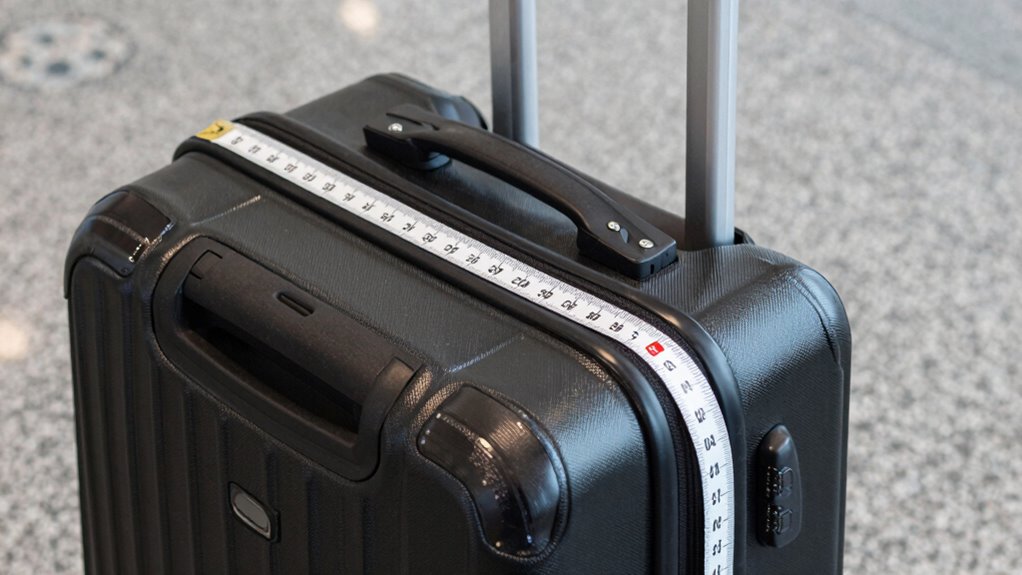measure luggage accurately first