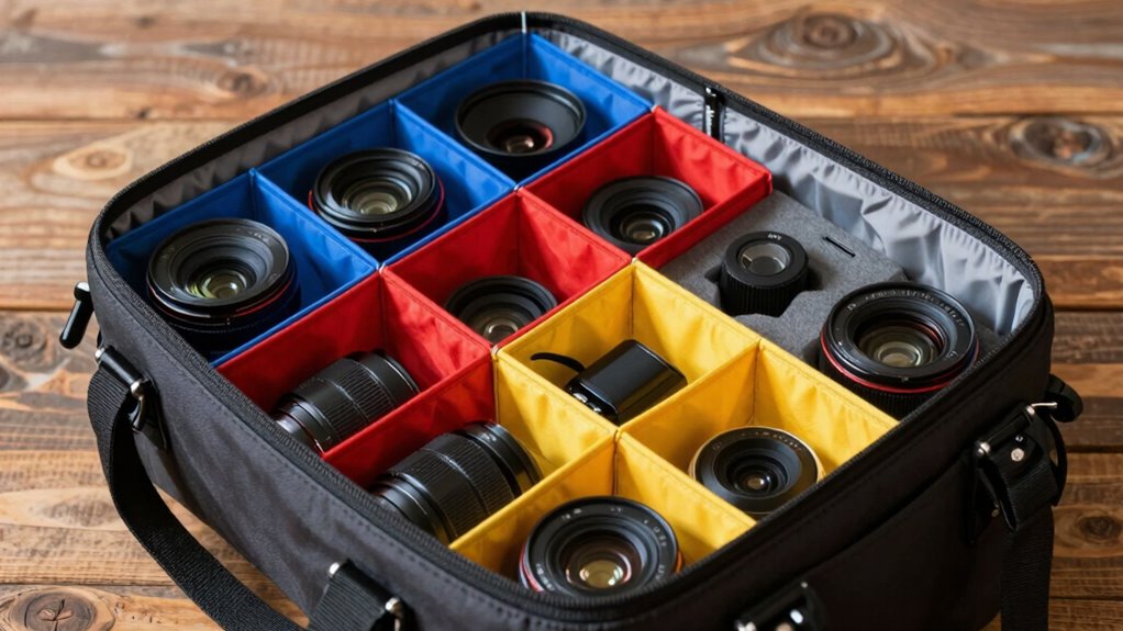 organize backpack with labels