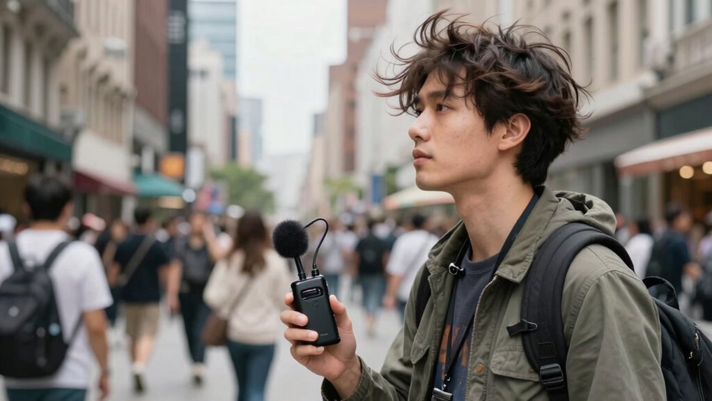 portable durable noise reducing microphones