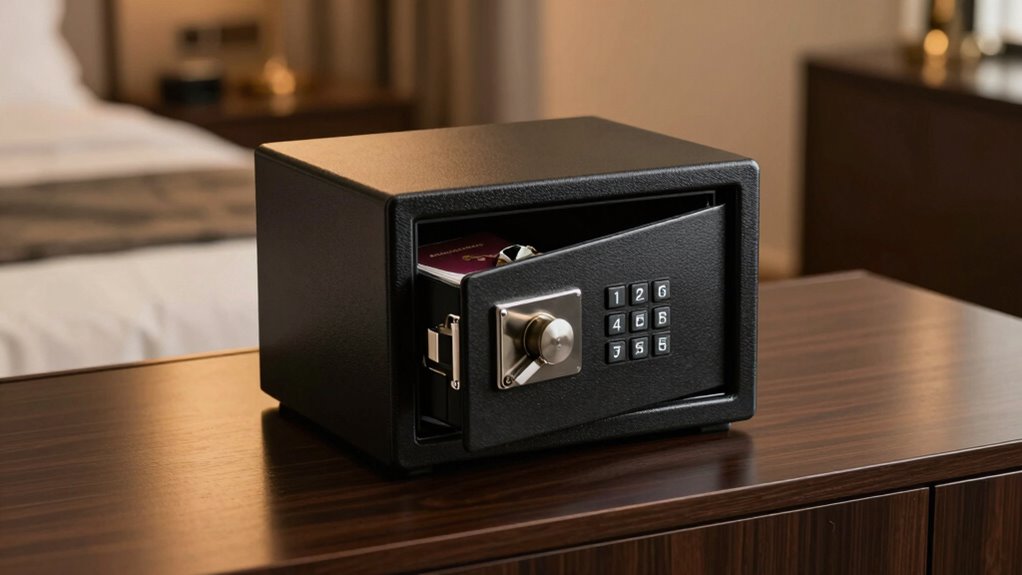 portable safes security features