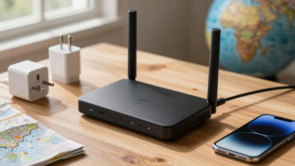 portable secure wi fi connection