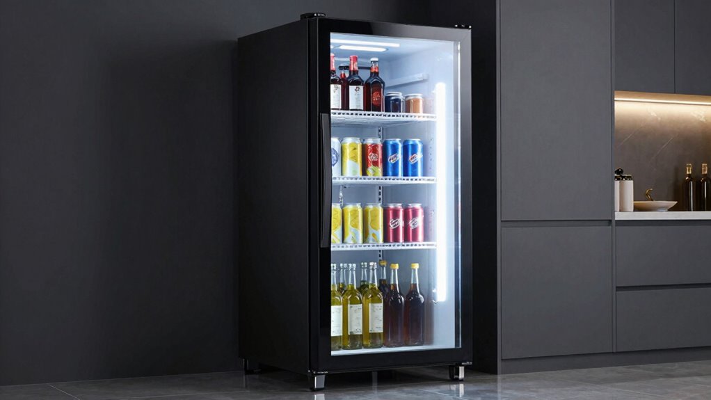 quiet efficient beverage cooling