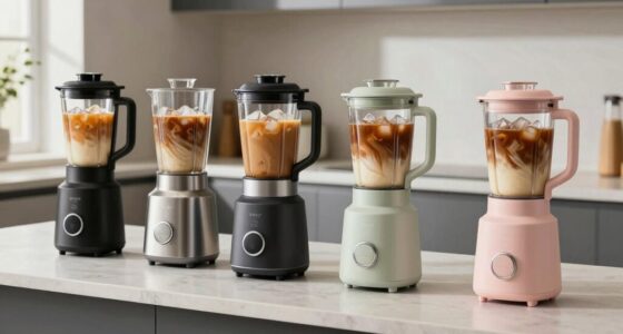 quiet iced coffee blender options