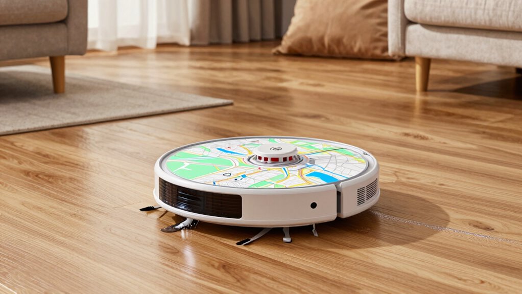 robots mapping suction mop