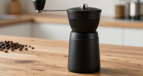 silent coffee grinder options