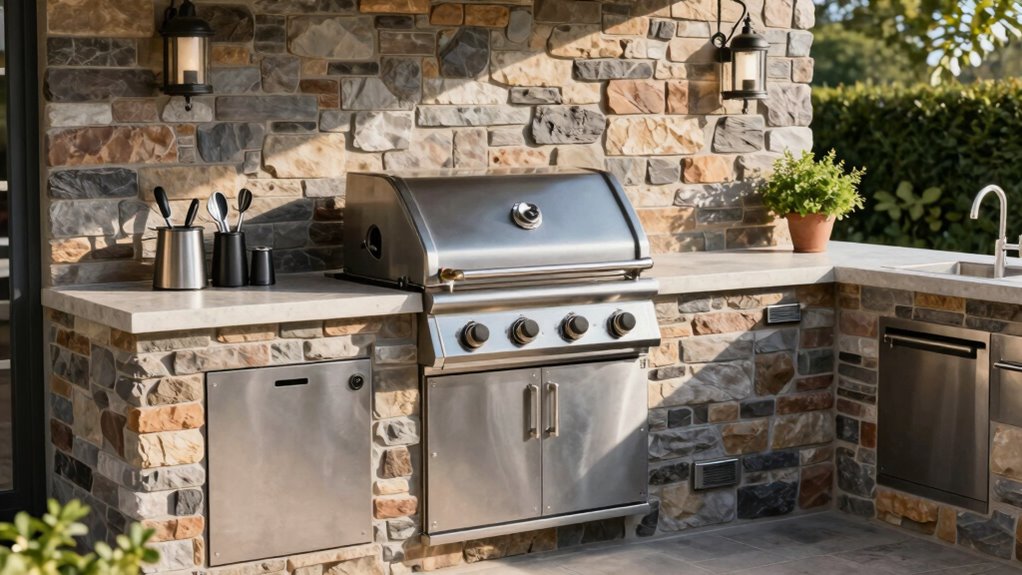 smart budgeting for outdoor kitchen