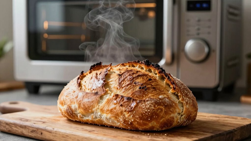 steam oven enhances baking quality