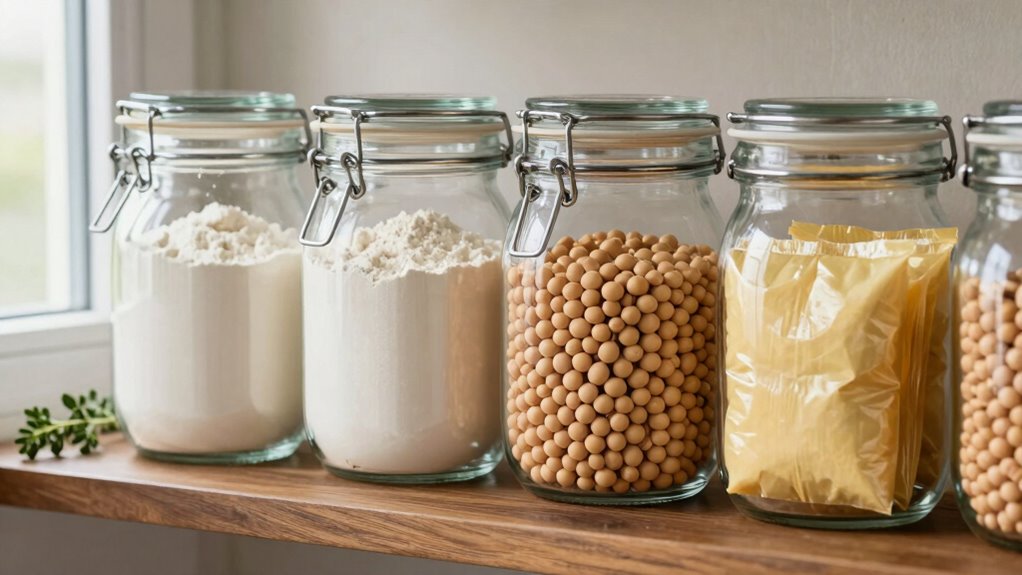 store beans in airtight containers