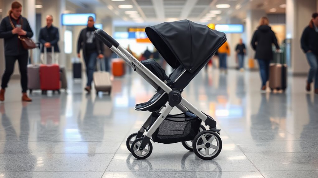 top airplane travel strollers