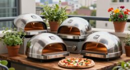 top apartment balcony pizza ovens