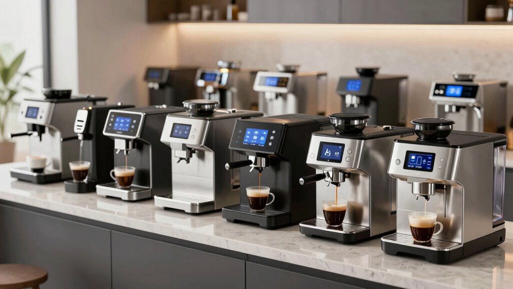 top bean to cup coffee machines