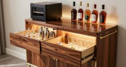 top cocktail station storage