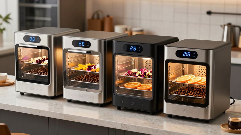 top coffee garnish dehydrators