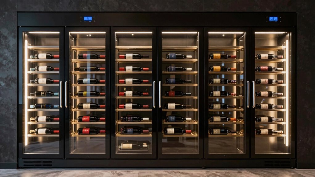 top dual zone wine coolers