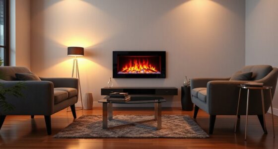 top electric fireplace heaters