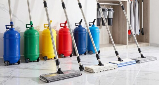 top heavy duty steam mops