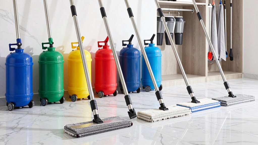 top heavy duty steam mops