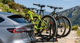 top hitch mounted bike racks