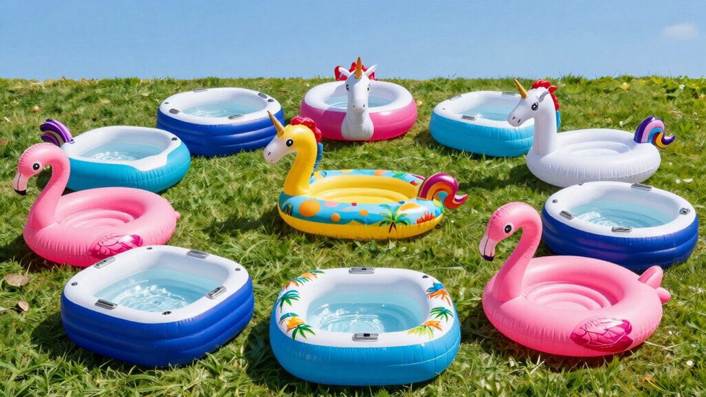 top inflatable hot tubs