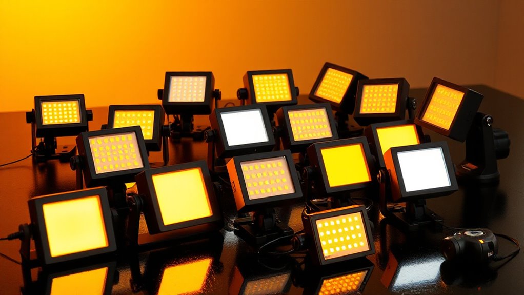 top led video light kits